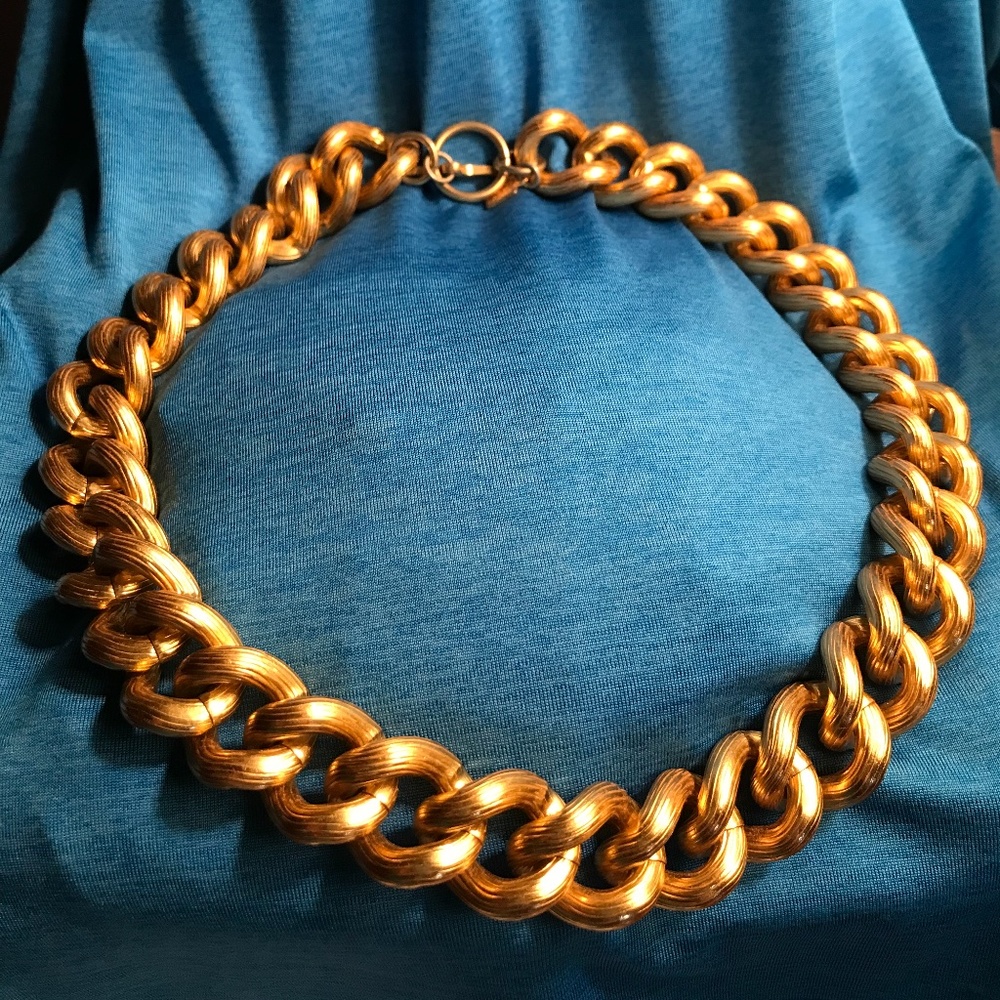 Anne Klein Gold Tone Chain Necklace